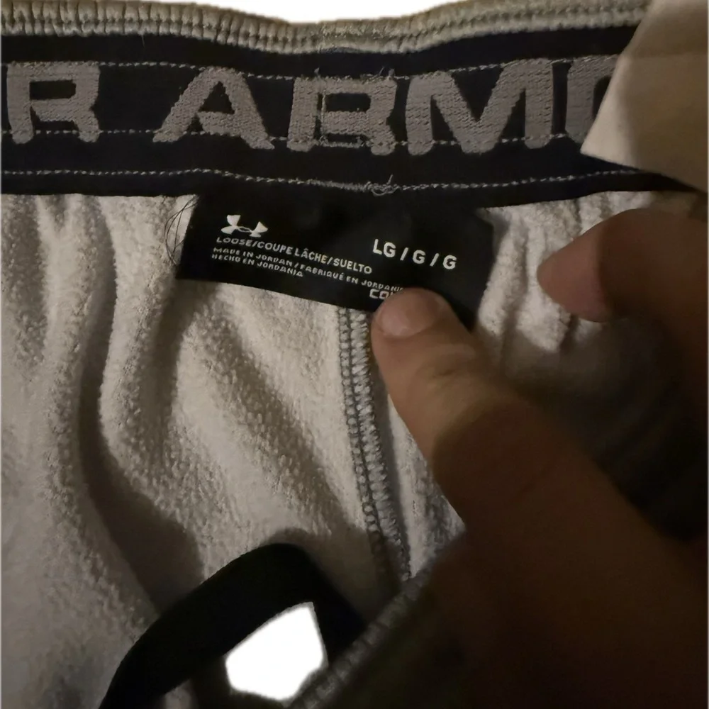 Under Armour Light Gray Performance Pants
